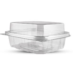 Empaque multiusos en PET reciclado con cierre semi-hermético